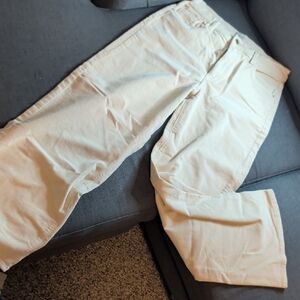 DL1961 Vanilla Cordorouy Wide Leg Pants. Size 29